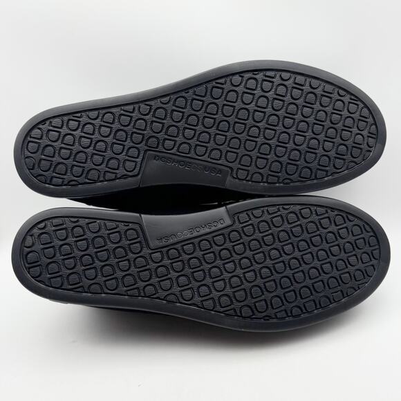 DC Mens Villain 2 Slip On Sneakers US 18 EU 55 Black Leather NIB - Picture 11 of 12